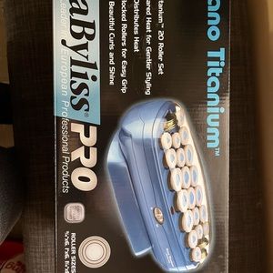 Baby Liss Nano Titanium hot rollers